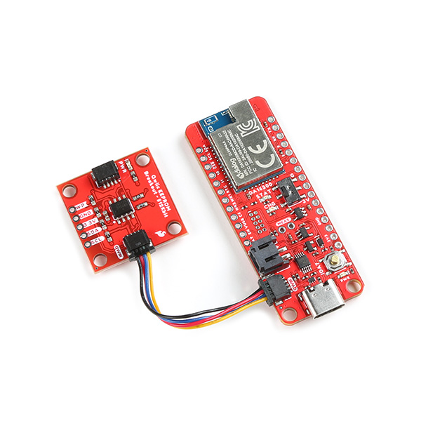 SparkFun Thing Plus with breakout board