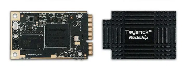 TB-RK1808M0 features Rockchip RK1808K SoC equipped with 3.0 TOPS AI Accelerator