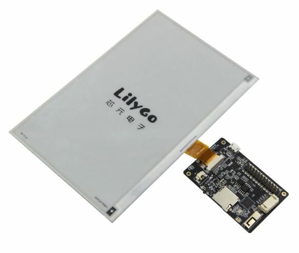 LilyGO now offers 7.5 inch E-paper Display for ESP32 Boards