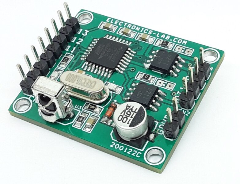 Mini Robot Controller Using Infra-Red Remote for Small and Medium Size Robot