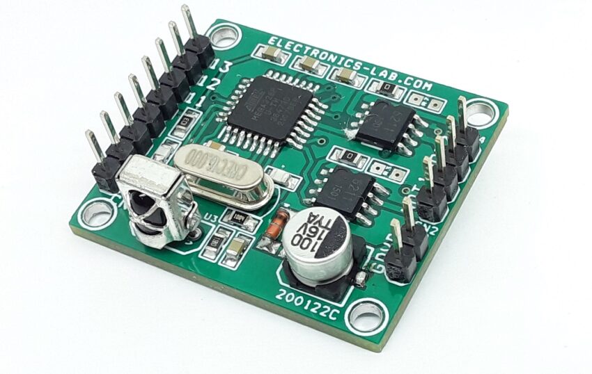 Mini Robot Controller Using Infra-Red Remote for Small and Medium Size Robot