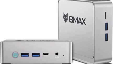 Portable BMAX B3 Plus mini PC Features 11th Gen Jasper Lake Processor, Dual GbE ports, Dual HDMI ports and Windows 11 Pro