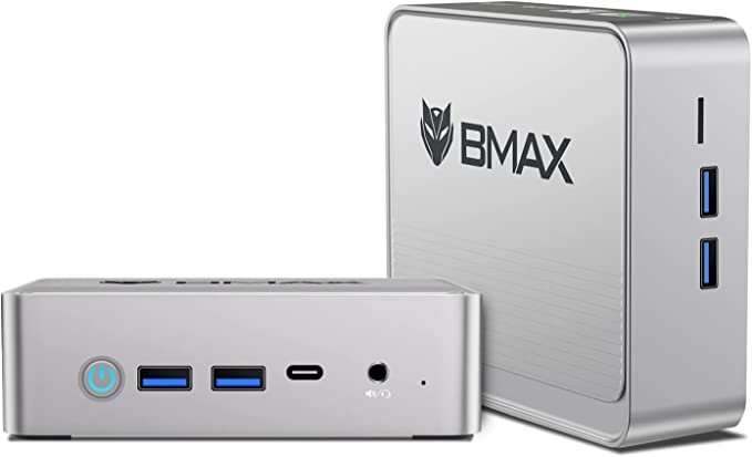Portable BMAX B3 Plus mini PC Features 11th Gen Jasper Lake Processor, Dual GbE ports, Dual HDMI ports and Windows 11 Pro