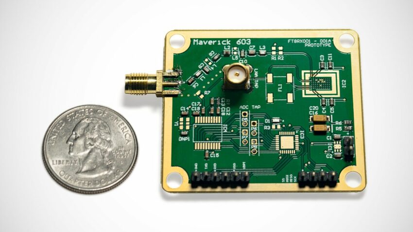 Maverick-603: The first commercially available RF device with an open-source chip