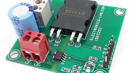 DC Solid State Power Relay with Current Feedback