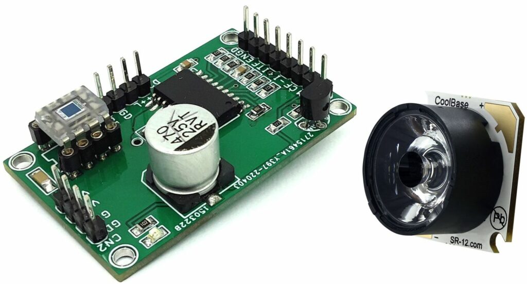 Closed Loop Constant LED Light Source Using OPT101 Light Sensor and