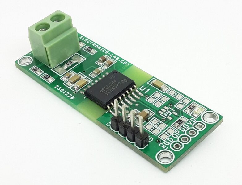 Isolated Voltage-Measurement With ±1V Input and Differential Output with Integrated DC/DC Converter