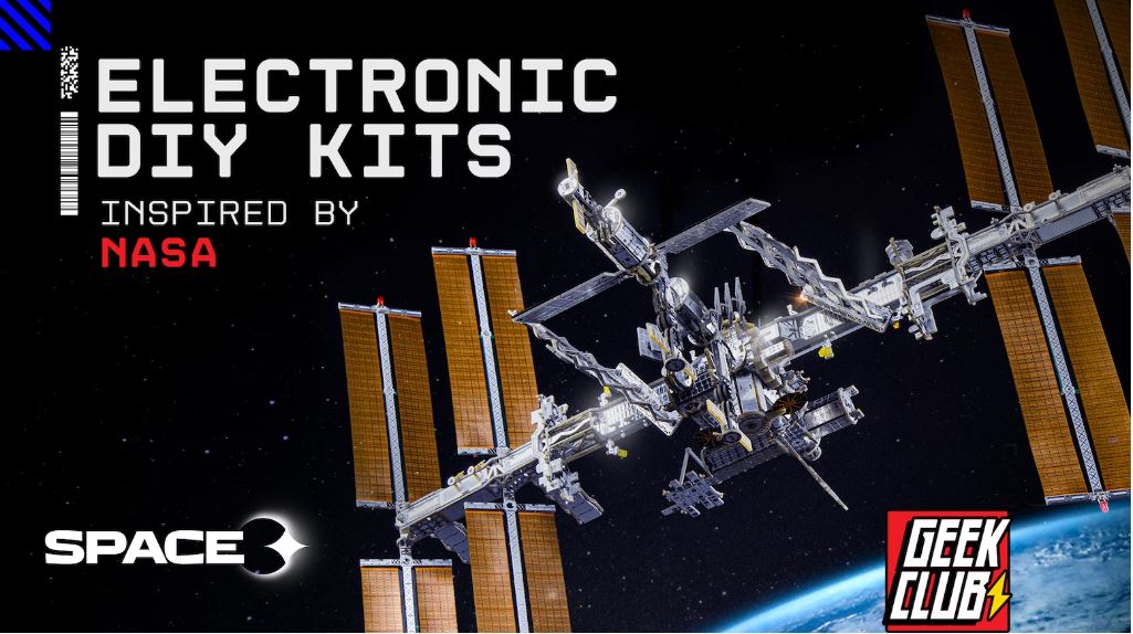 Space O: Do-it-yourself electronic kits that are inspired from NASA