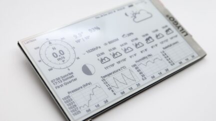 LilyGO TTGO T5-4.7 E-Paper Weather Station