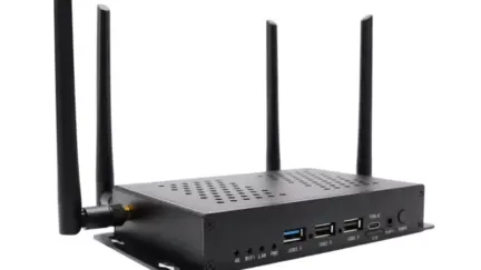 Mekotronics R58X-4G computer – ARM-based PC and Edge Computing Device with PoE support and 4G LTE connectivity