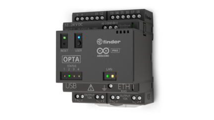 The Opta is Arduino’s first “Micro PLC” for the Industrial Internet of Things.