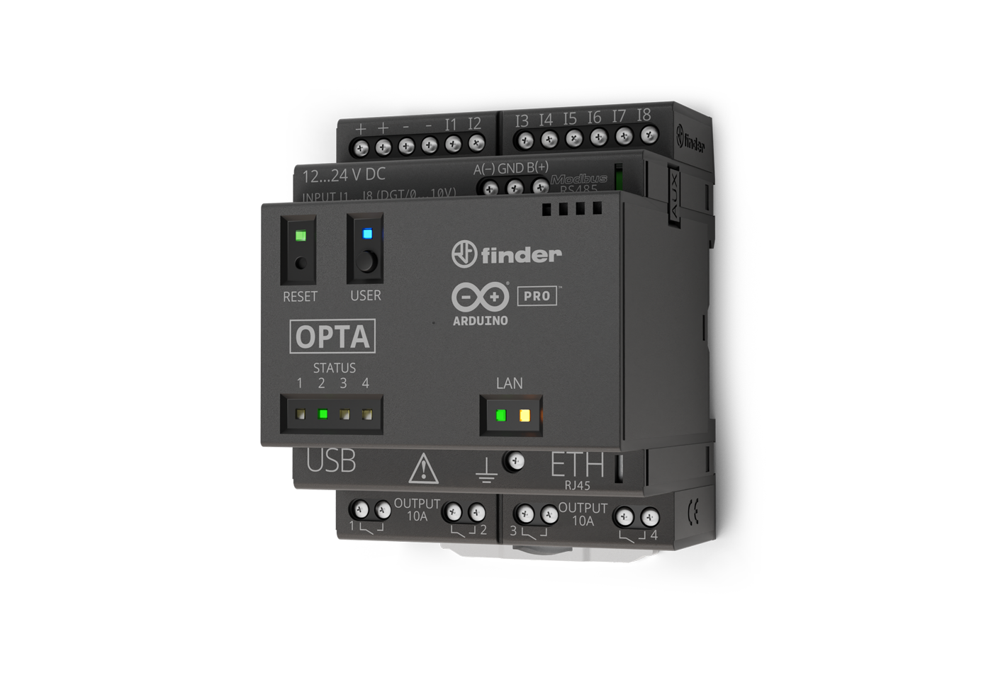 The Opta is Arduino’s first “Micro PLC” for the Industrial Internet of Things.