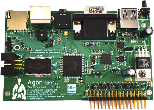 Agon Light is a Fully Open-Source 8-bit Microcomputer and Microcontroller