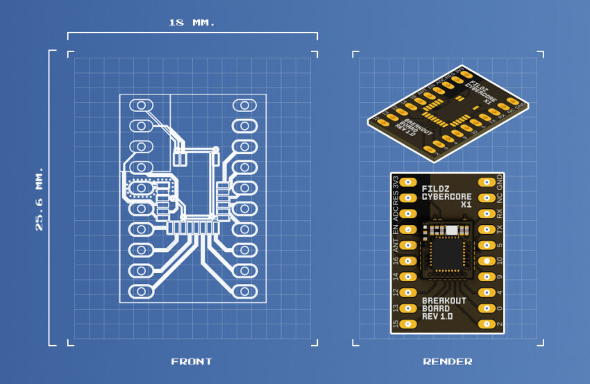 Cybercore X1 A Powerful yet Efficient Wi-Fi Module in Tiny Form Factor