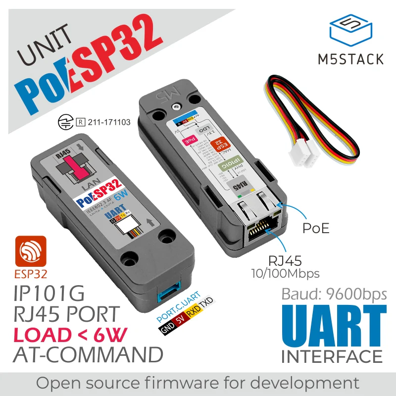 Exploring the PoE support of the M5Stack ESP32 module