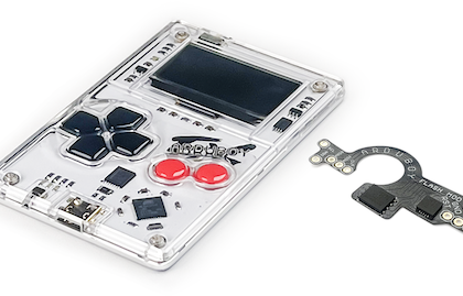 Meet the new Arduboy Mini, the size of a coin po...