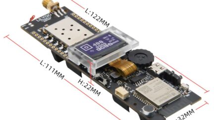 Walkie-Talkie module Built On Tiny ESP32 board