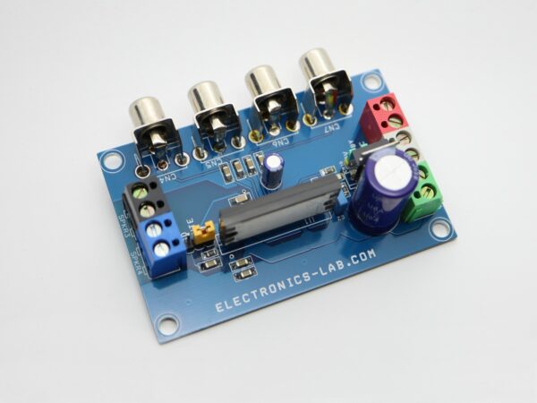 49W BTL 4 Channel Audio Power Amplifier