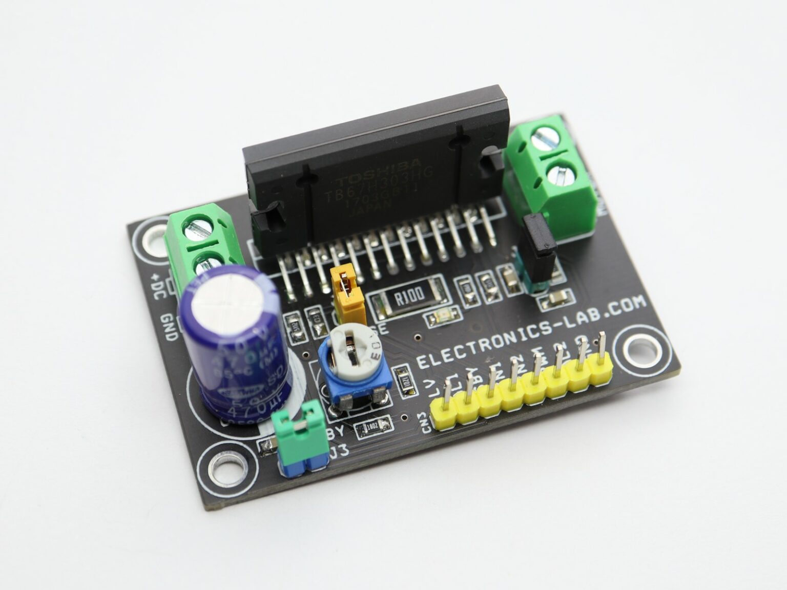 8A Brushed DC Motor Driver with Adjustable Constant Current, Direction