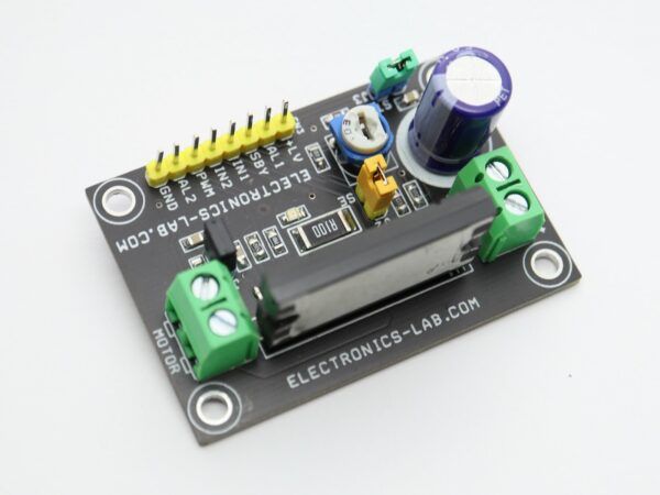8A Brushed DC Motor Driver with Adjustable Constant Current, Direction Control, Brake Control, Speed Control - Image 2