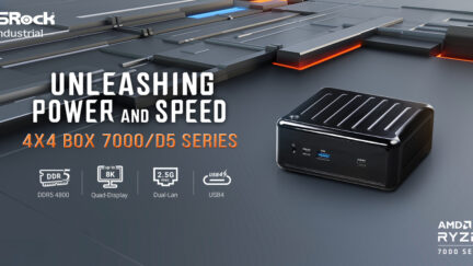 ASRock Industrial Launches 4X4 BOX 7000/D5 Series with AMD Ryzen™ 7000U-Series APUs to Unleash Power and Speed