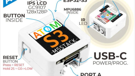 Tiny ESP32-S3 IoT controller M5Stack ATOMS3 Lite