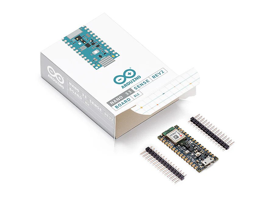 Arduino Nano 33 BLE Sense Rev2 supports edge computing using Edge Impulse platform