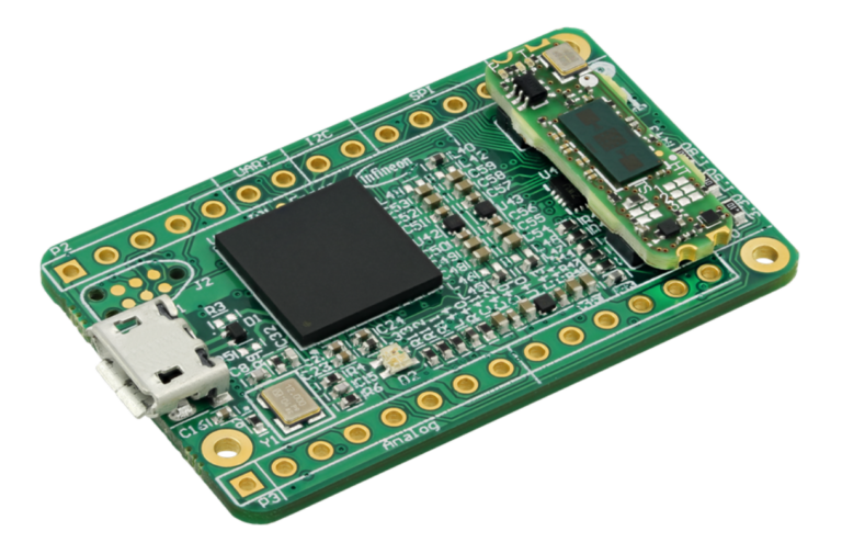 XENSIV BGT60LTR11AIP Radar Shield2Go - Electronics-Lab