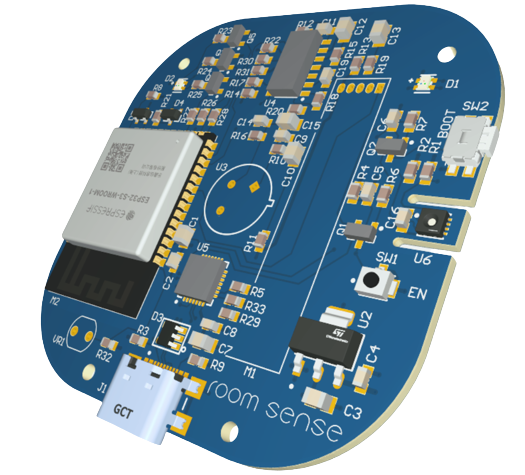 RoomSense IQ is a smart sensor that can detect human activity using millimeter-wave Radar