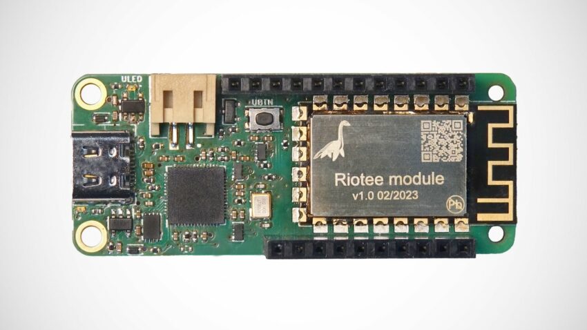 Riotee battery free IoT device