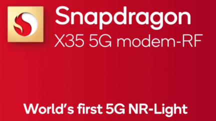 The world’s first 5G NR light modem RF system ”Snapdragon X35 5G Modem”