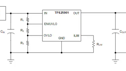 Texas Instruments TPS25961 100miliΩ eFuse