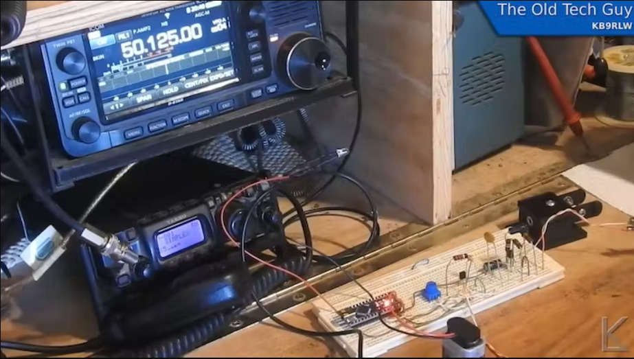 Translating “Dah” and “Dit” Speech Into Morse Code with an CWVox using Arduino