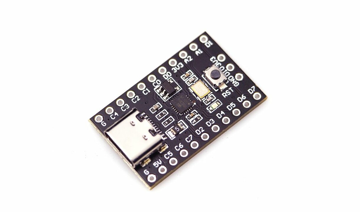 The nanoCH32V003 is a RISC-V dev board available for $1.50