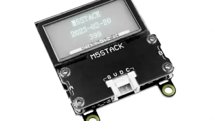 Reviewing M5 Stack’s Transparent 1.5 inch OLED Glass Unit