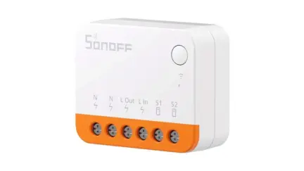 Featuring the Extreme Compact Wi-Fi Smart Switch “SONOFF MINIR4”