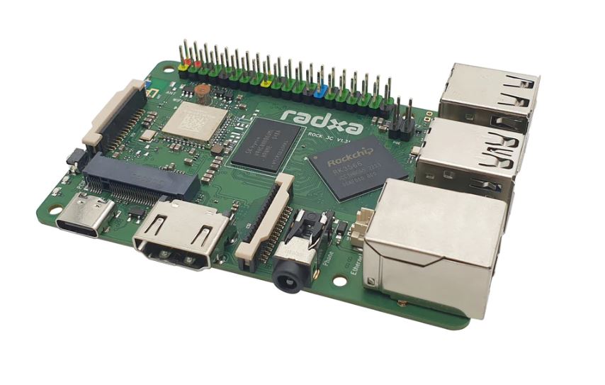 Radxa’s ROCK 3C Supported by Rockchip RK3566 Processor