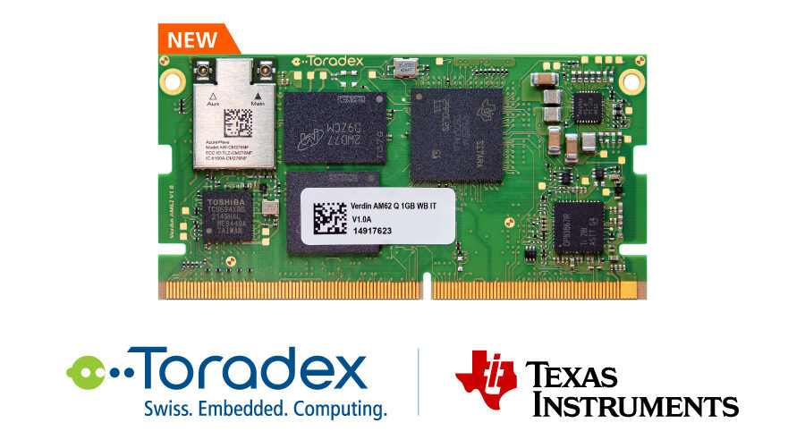 Toradex extends its successful Verdin System on Module portfolio with a new entrant