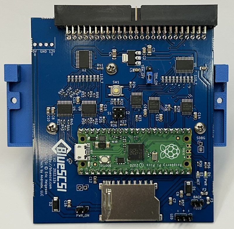 BlueSCSI v2 Pic is a Compact Solution for Retro Computing Enthusiasts BlueSCSI v2 Pic is a Compact Solution for Retro Computing Enthusiasts