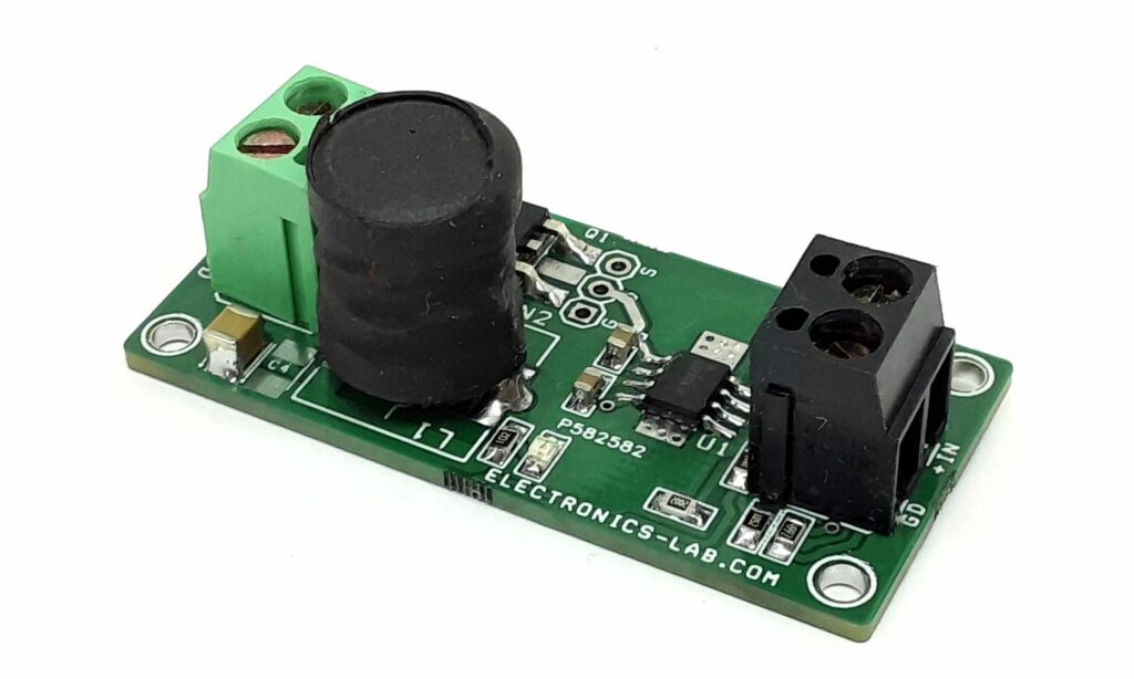 3.3V-5A Output DC-DC Converter with 10 to 24V Input