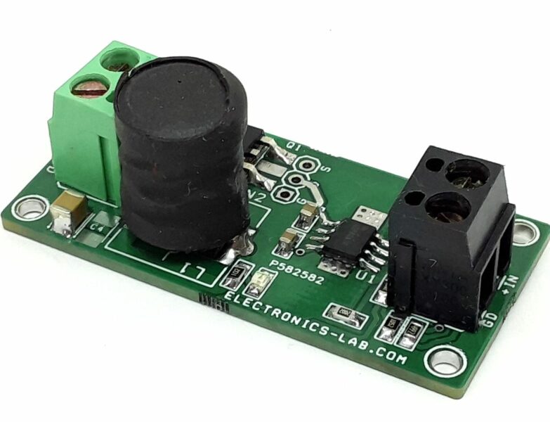 3.3V-5A Output DC-DC Converter with 10 to 24V Input