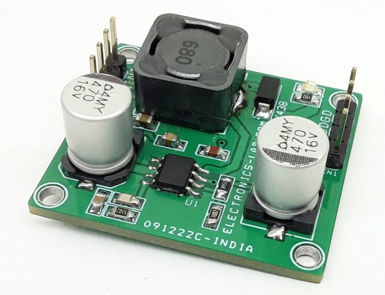 Step Up DC-DC Converter 12V Output – 5V Input