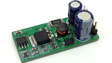 Low-Cost Boost Converter 3.3V Input – 5V Output at 250mA