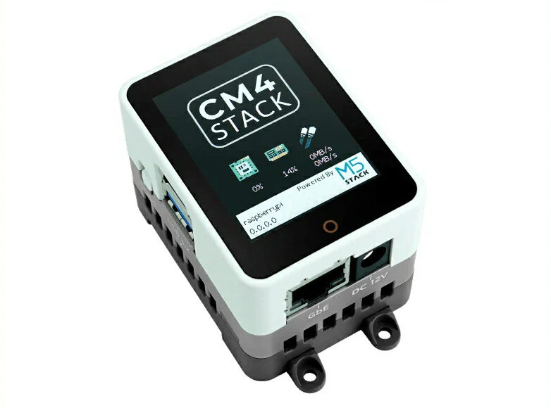 M5Stack has designed CM4Stack development kit for industrial automation