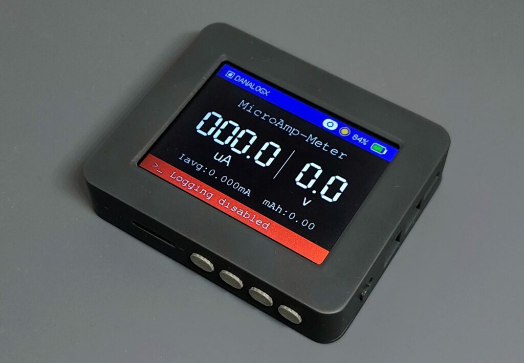 Danalogx’s Microamp-Meter- High-speed Wi-fi Current Meter and Micro SD card Logger – A Review