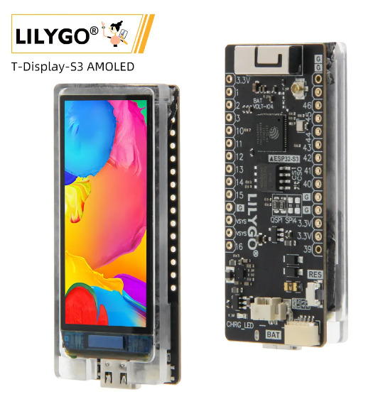 LILYGO’s Upgraded T-Display-S3 AMOLED for $25.68 USD