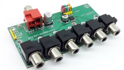 Video Driver with Built-in 6 Channel Input Selection Switch