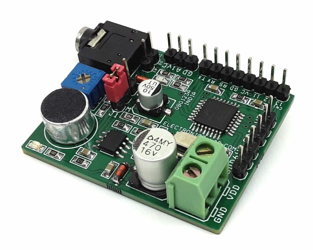 Sound to RC Servo Driver v2.0 - Arduino Compatible - Electronics-Lab.com