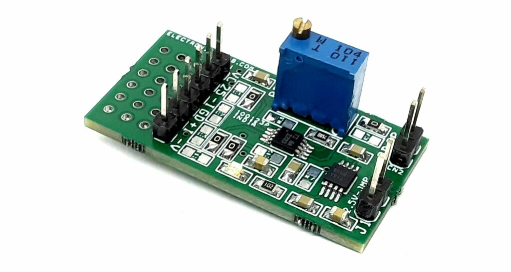 Universal Instrumentation Amplifier Module for VSSOP8 Package with On-Board Reference