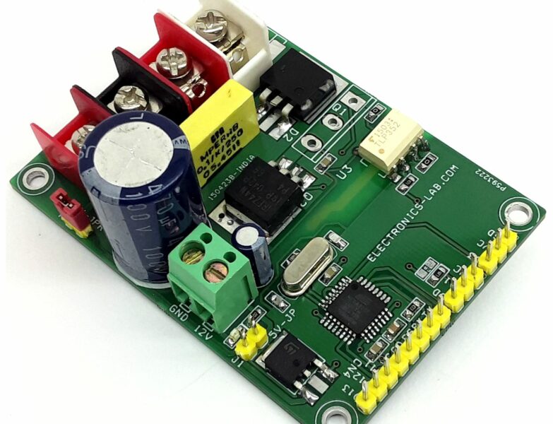 Brushed DC Motor Speed Controller Using Radio Control (RC) Remote